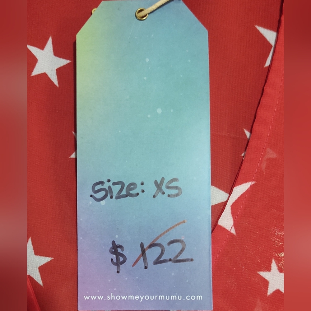 NWT Show Me Your MuMu Star Spangled XS - Picture 7 of 9